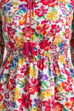 Cotton Flare Mini Dress