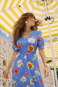 Cotton Summer Midi Dress