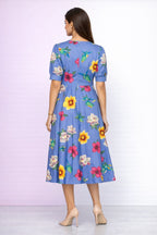 Cotton Summer Midi Dress