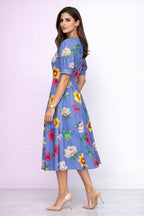 Cotton Summer Midi Dress