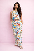 Tropical Breeze printed coord set for women – stylish summer outfit